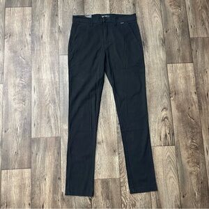 Hurley Slim Fit 2 Way Stretch Pants Men’s Size 28 Black